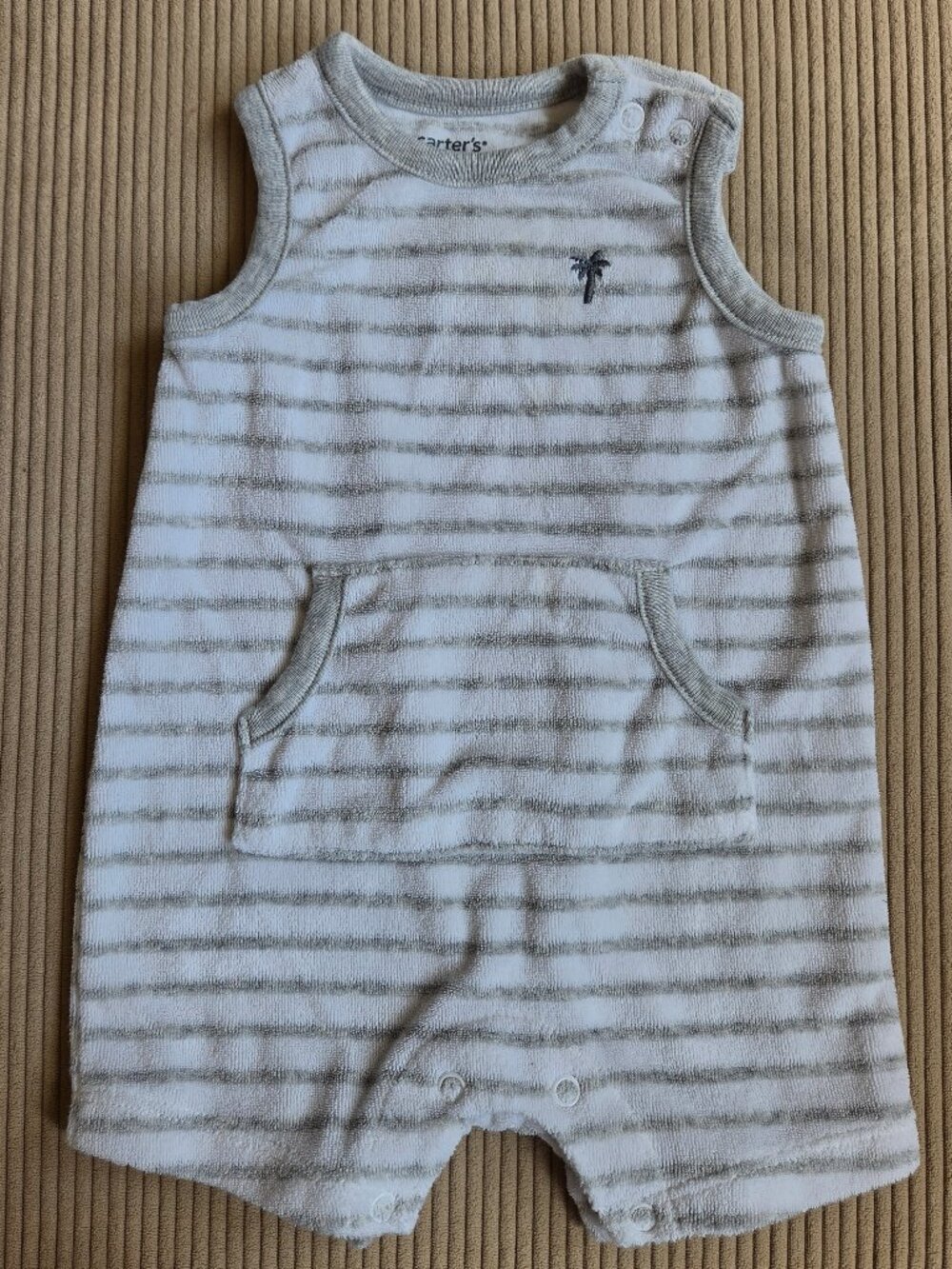 Carter's Terry Cloth One Piece Baby - 3mos